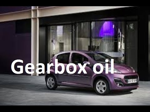 How to change gearbox oil - Toyota Aygo, Citroen C1, Peugeot 107