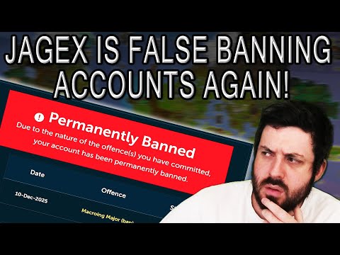 JAGEX IS STILL FALSE BANNING REAL PLAYERS IN OSRS!