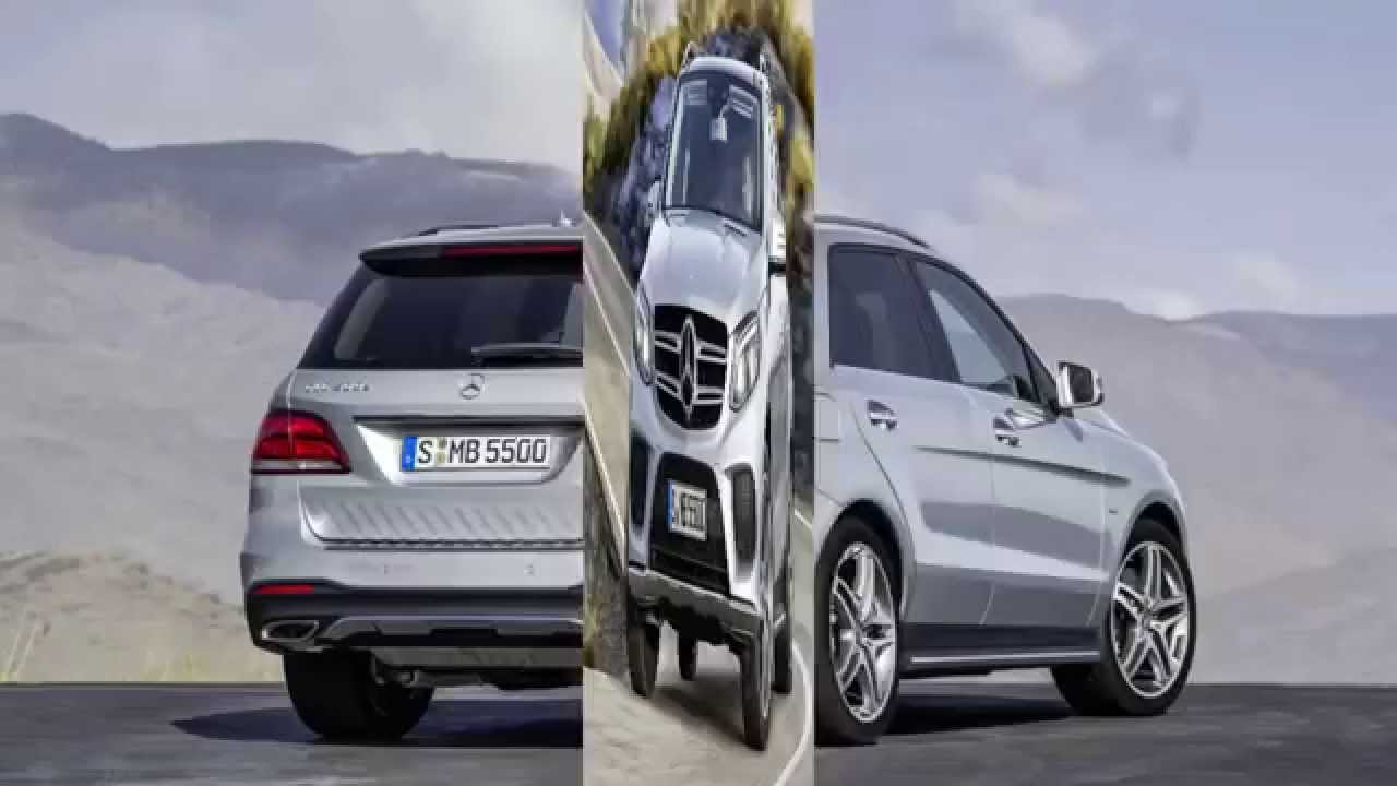The new 2016 Mercedes  GLE SUV