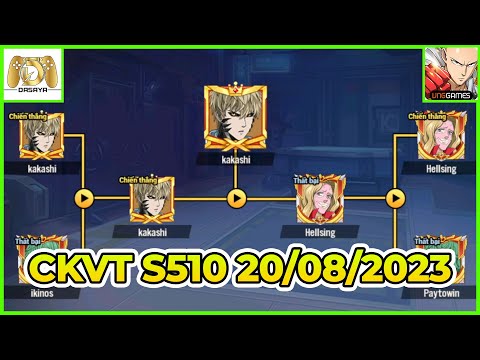 ONE PUNCH MAN VNG: CHIẾN KHU VÔ TẬN CỤM S510 20/08 PVP CỰC ĐÃ, HƠI TIẾC CHO BEO VÌ THUA CORE