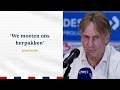 Adrie Koster • 'We moeten ons herpakken' • #WILTWE •