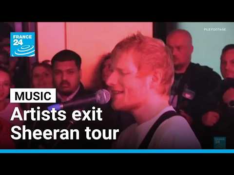Ed Sheeran's tour in trouble after opening acts drop out in solidarity with rapper Macklemore