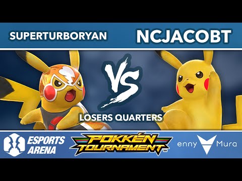 eM | SuperTurboRyan (Pikachu Libre) vs NCJacobT (Pikachu) - eSports Arena Pokken Open 1.0 LQ