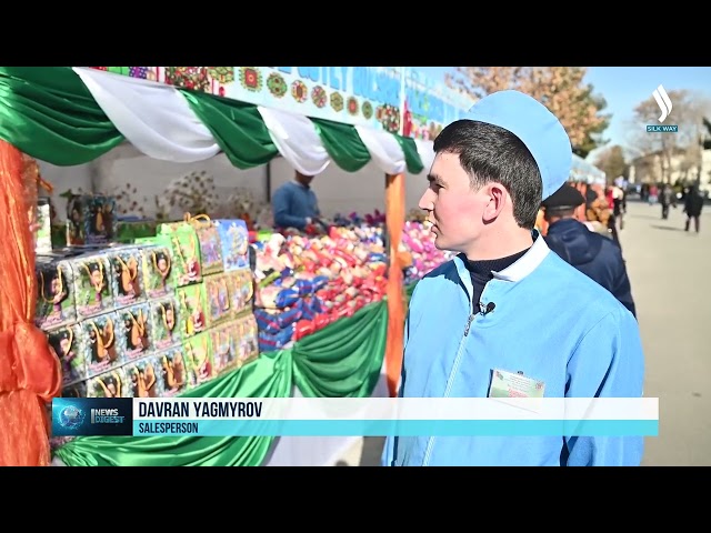 Түрікменстан қалаларындағы жылжымалы нарықтар жаңа жылға тауарлар ұсынады