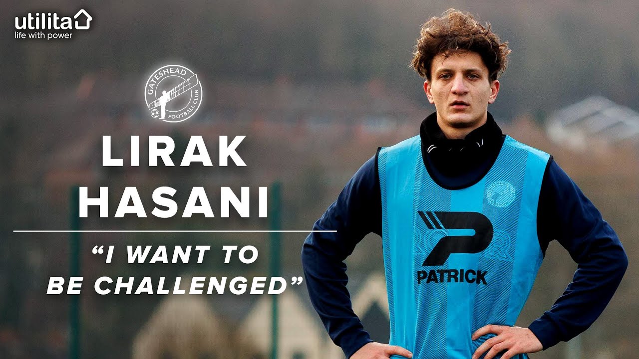 “I want to be challenged” ✊ | Lirak Hasani on returning from South Shields loan | INTERVIEW