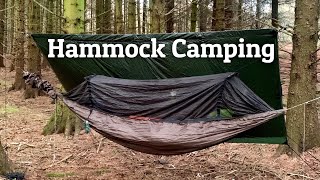 UK Hammock Camping - One Pot Campfire Cooking