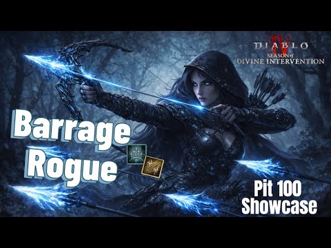Barrage Rogue - Pit 100 Showcase - Diablo  4 Season 11