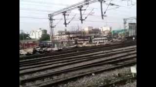 preview picture of video 'Reaching at varanasi station after crosssing river ganga.mp4'