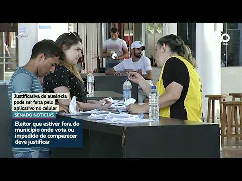 Eleitores impedidos de votar poderão justificar pelo aplicativo do TSE