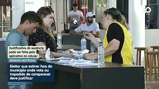 Eleitores impedidos de votar poderão justificar pelo aplicativo do TSE