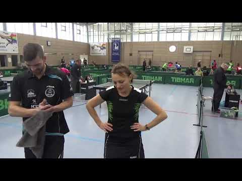 Mixed Schreiner Franziska u Ralf vs Gileles Schupp Runde 1 20200118 Bayerische M Neumarkt Tischtenni