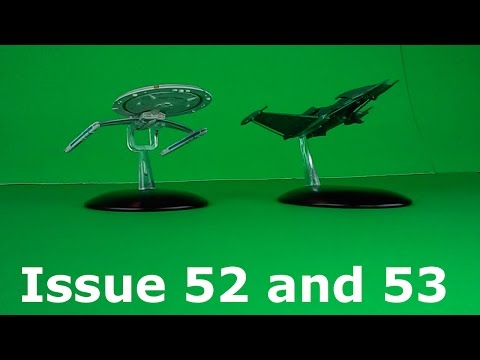 Star Trek The Official Starship Collection - Issue 52 and 53
