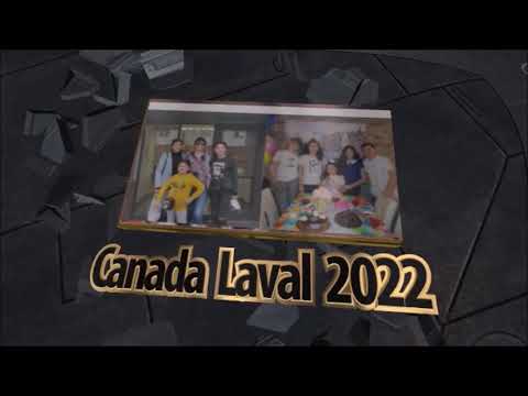 Город Лаваль Канада 2022 вид с дрона