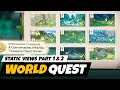ALL Static View Locations Misterious Clipboard Guide Sumeru World Quest Genshin Impact