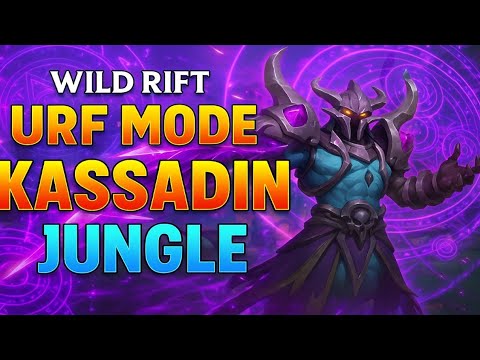 URF - KASSADIN JG INSANE DAMAGE! Wild Rift Full Build & Gameplay