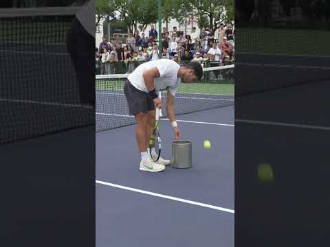 INCREDIBLE Carlos Alcaraz Dropshot Challenge 🎯