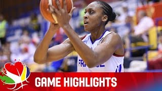 EuroBasket Women - Sandrine Gruda - C�line Dumerc