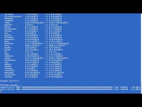 Data Analysis with Pandas and Python 01 05 Mac OS Update Anaconda Libraries