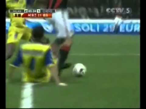 zlatan ibrahimovic skill vs chievo verona