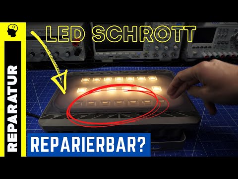 Defekter LED Strahler - ist da noch was zu retten | reparieren?
