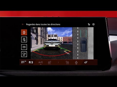 Guide de la caméra 360° - Renault Clio full hybrid E-Tech