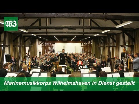 Indienststellung des Marinemusikkorps Wilhelmshaven | Wilhelmshavener Zeitung