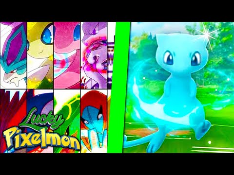 Minecraft LUCKY PIXELMON - 6 LENDÁRIOS vs MEW SHINY !! É POSSÍVEL VENCER ?!