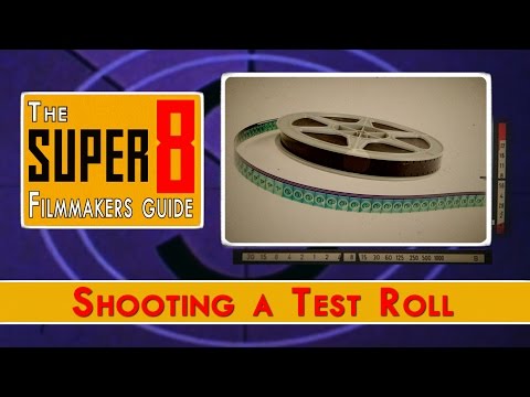 Shooting on Super8 film: Filming a Test Roll