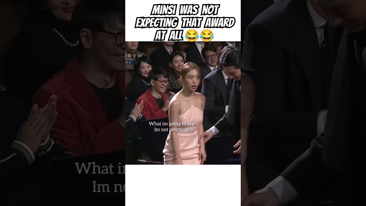 she forgot that she was an award nominee😂#gominsi#smugglers#kdramashorts#kdramaedit#awardwinning