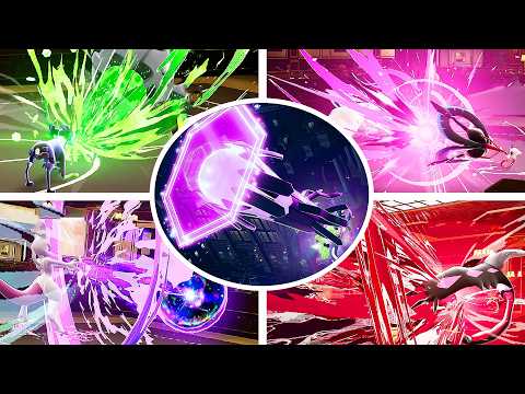 Pokémon Legends: Z-A - All Legendary Signature Moves (4K)
