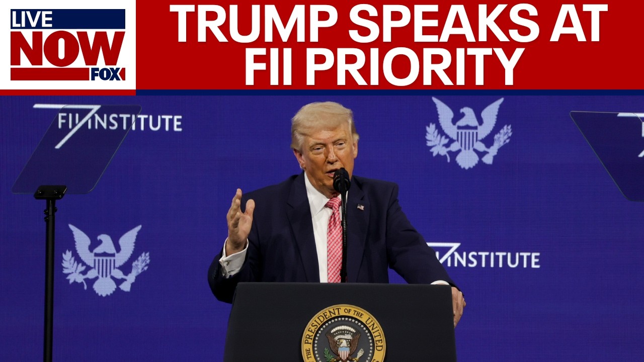 WATCH: President Trump speaks at FII Priority Summit