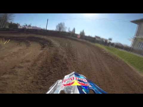 First GoPro Lap of Kegums with Jeffrey Herlings MXGP of Latvia 2016