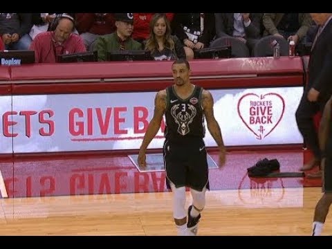 George Hill (6 Pts, 3 Asts) Tony Snell (4 Pts) Highlights vs Rockets RS19G40 - 10 Pts, 7 Rebs (09.01
