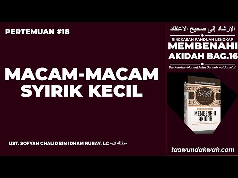 Macam-macam Syirik Kecil