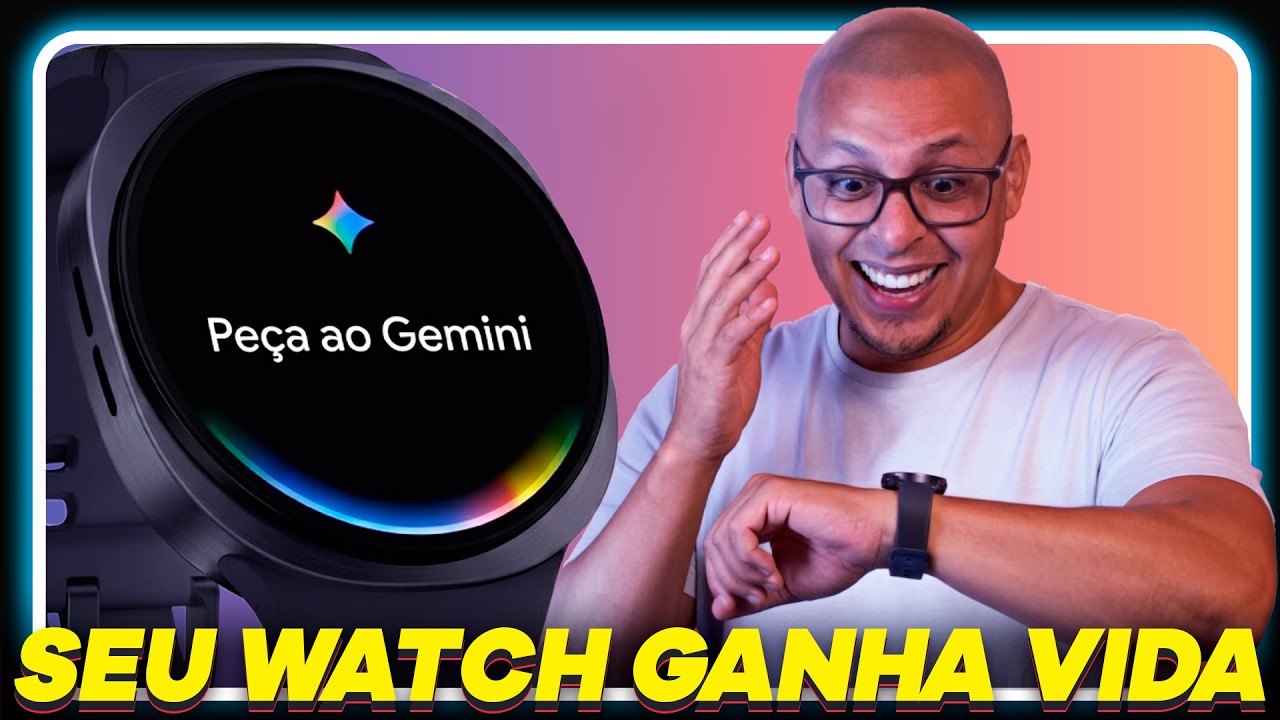 Coloque INTELIGÊNCIA ARTIFICIAL no seu SMARTWATCH - isso muda tudo!