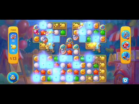 Fishdom 7565 Hard Level - NO 💣🧨💥