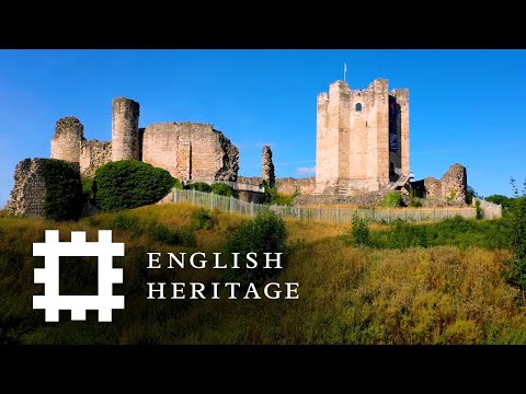 科尼斯堡的明信片，約克郡|英格蘭 無人機拍攝的畫面 (Postcard from Conisbrough Castle, Yorkshire | England Drone Footage)
