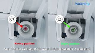 How to Install Waterdrop LT1000PC ADQ747935 Refrigerator Water Filter and Air Filter