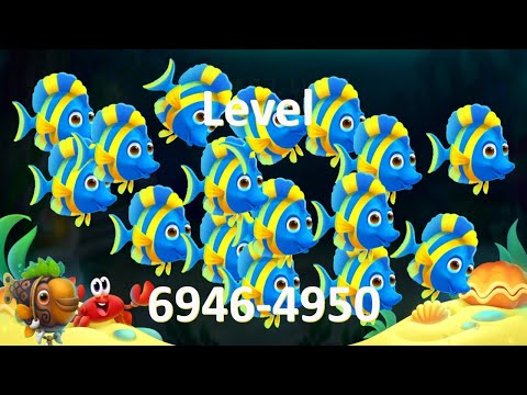 Fishdomフィッシュダム6946 6947 6948 6949 6950 Clear Videoクリア動画　capture攻略 Brain Teaser頭の体操 No charge無課金