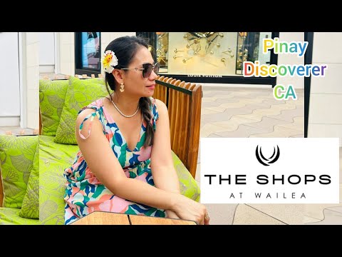 MINHA VISITA DE 2023 NAS LOJAS DE WAILEA #hawaii #wailea