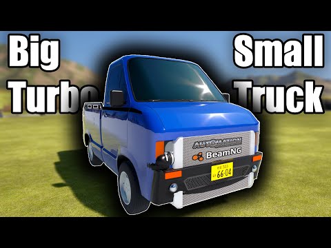 I Added a MASSIVE Turbo in a Kei Truck! | Automation The Car Company Tycoon Game & BeamNG.drive