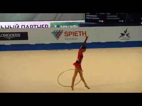 Carmen Crescenzi, cerchio - Europei Russia 2012