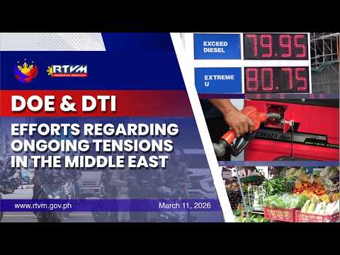 DOE & DTI Efforts regarding Ongoing Tensions in the Middle East