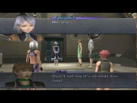 Xenosaga III HD Cutscene 179 - Rescuing Shion (Elsa Bridge) - ENGLISH - SWIMSUIT MODE