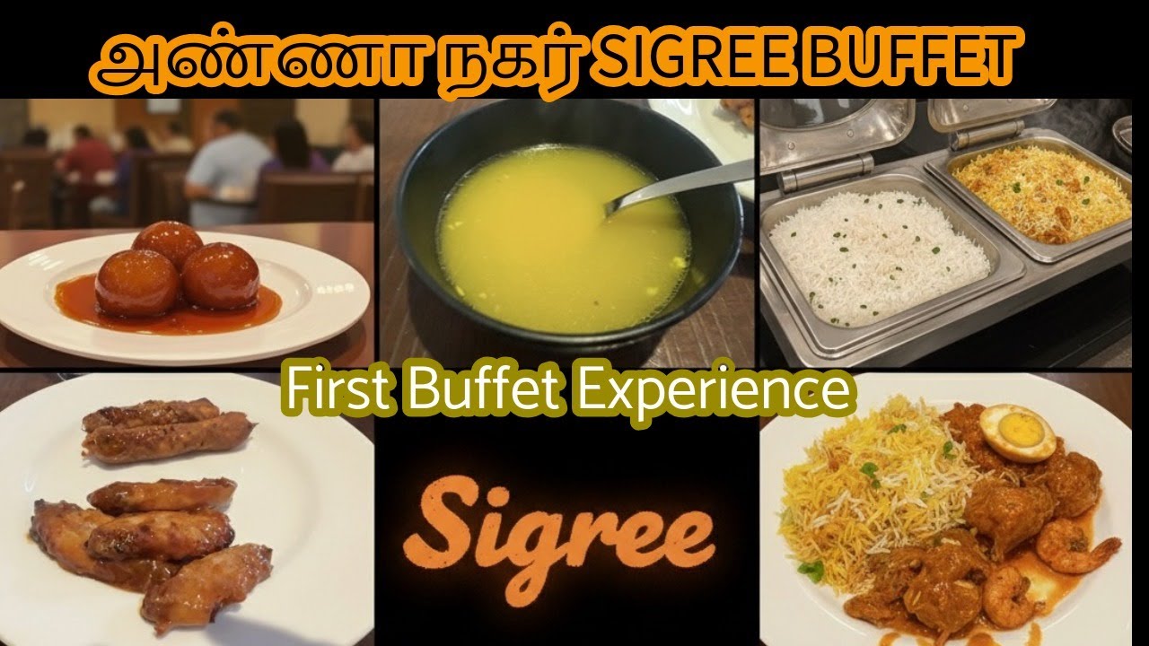Sigree Anna Nagar Chennai Buffet | Unlimited Food Experience! Worth the Price? CFSEP1