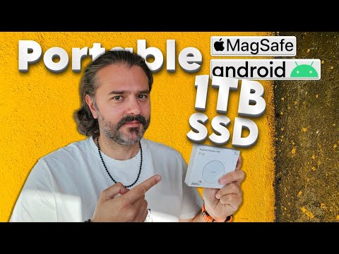 Ổ cứng di động Aiffro P10 Magnetic PSSD 1TB - Tốc độ lên đến 2000MB/s, Type-C, SM2320, USB 3.2 Gen 2x2 20Gbps