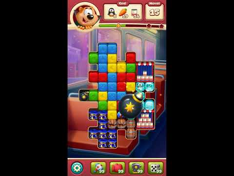 Toon Blast Level 7255 - NO BOOSTERS 🐻🐺🐱 | SKILLGAMING ✔️