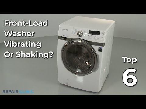 Front-Load Washer Vibrating — Front-Load Washing Machine Troubleshooting