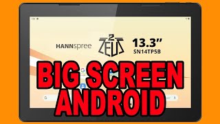 BIG Screen Android! HANNspree Zeus 2 13.3-inch Tablet Review