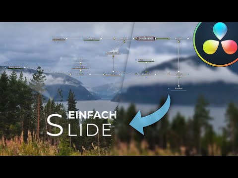 Professionelle Slideshow / Diashow erstellen mit modernem Look! | Fotos animieren | DaVinci Resolve